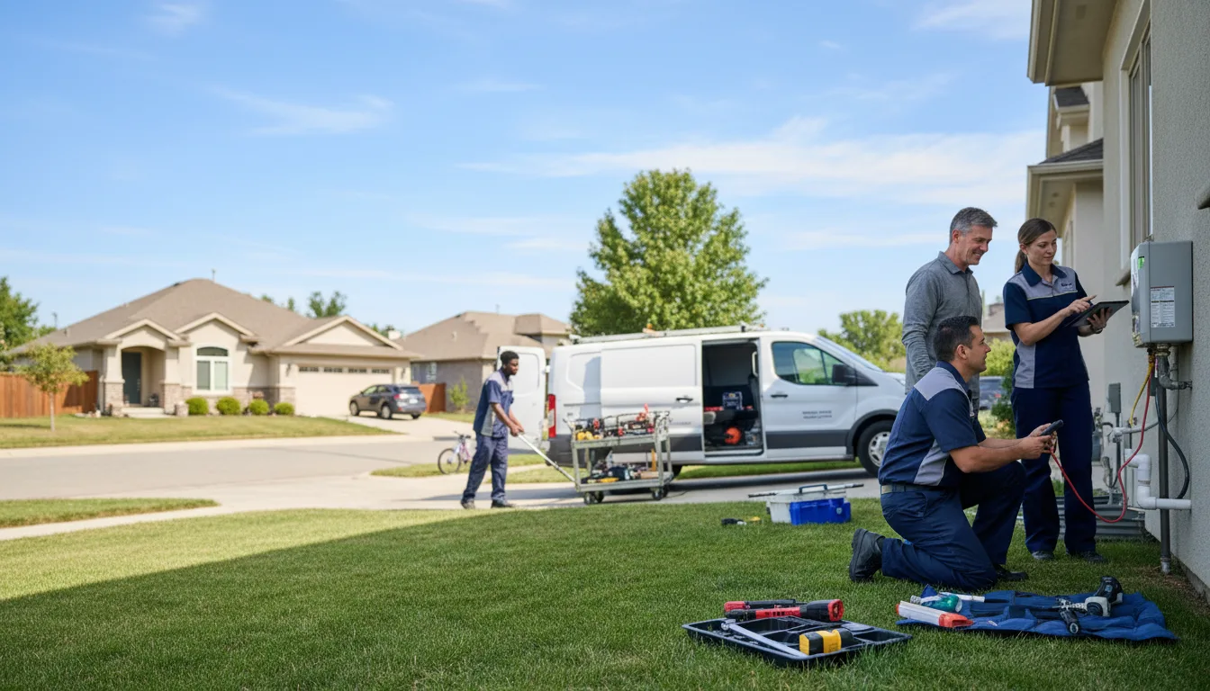 Tankless water heater service in Tully, NY